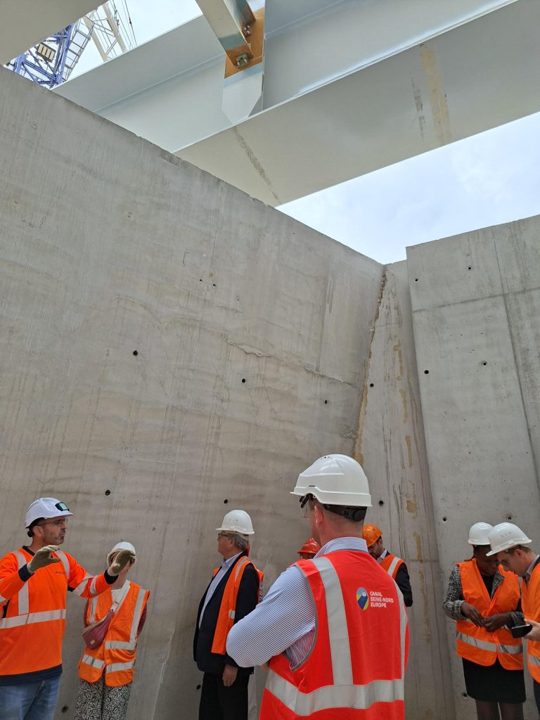 Chantier Ytres visite 30.06