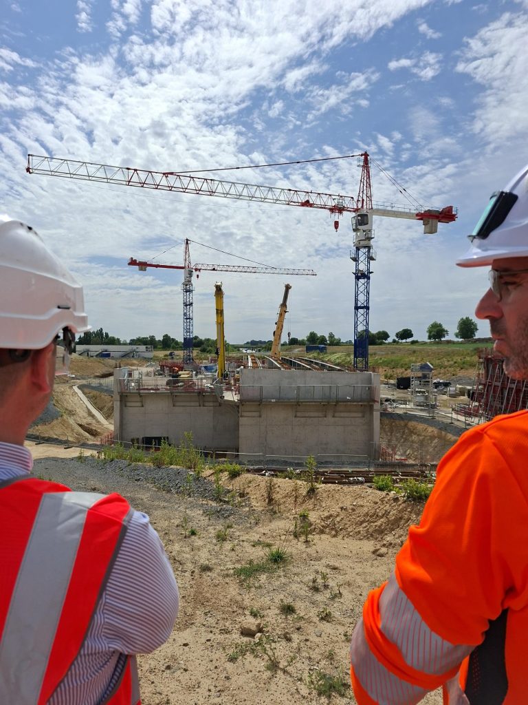 Chantier Ytres visite 30.06