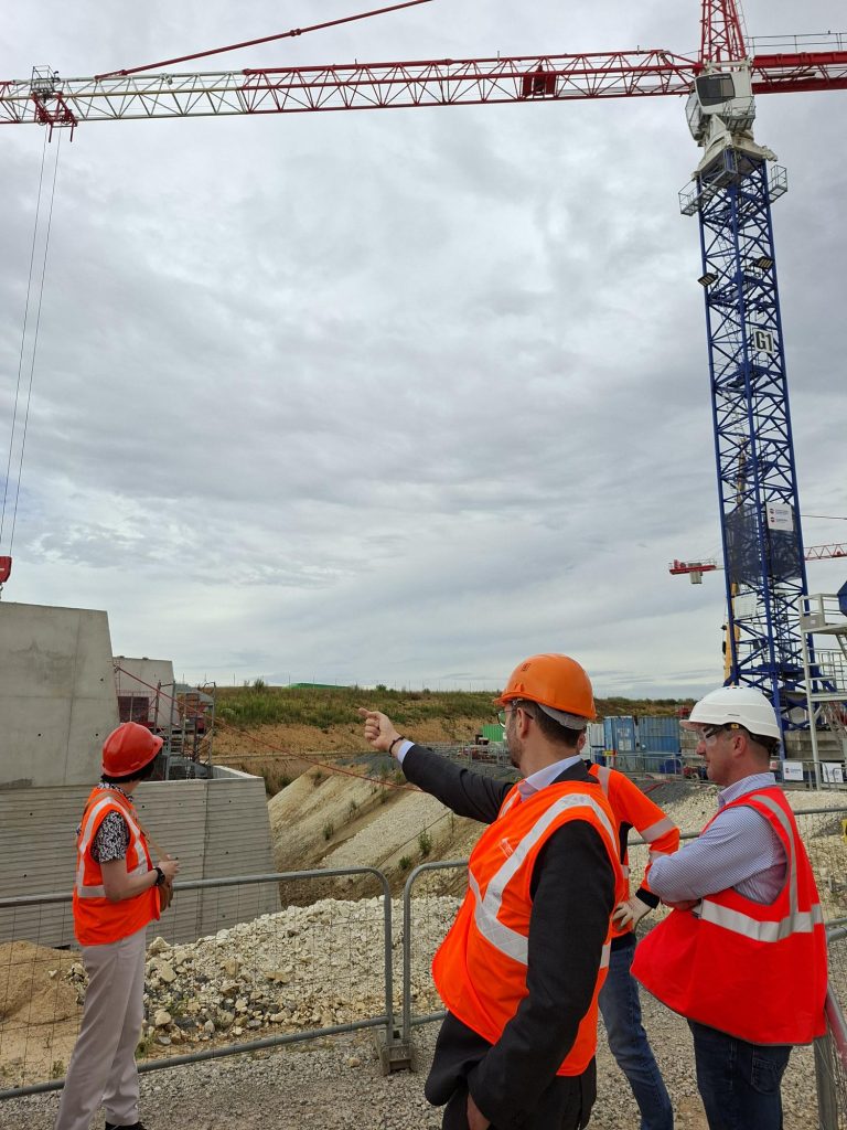 Chantier Ytres visite 30.06